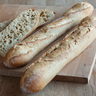RUSTIC BAGUETTE WITH SOURDOUGH